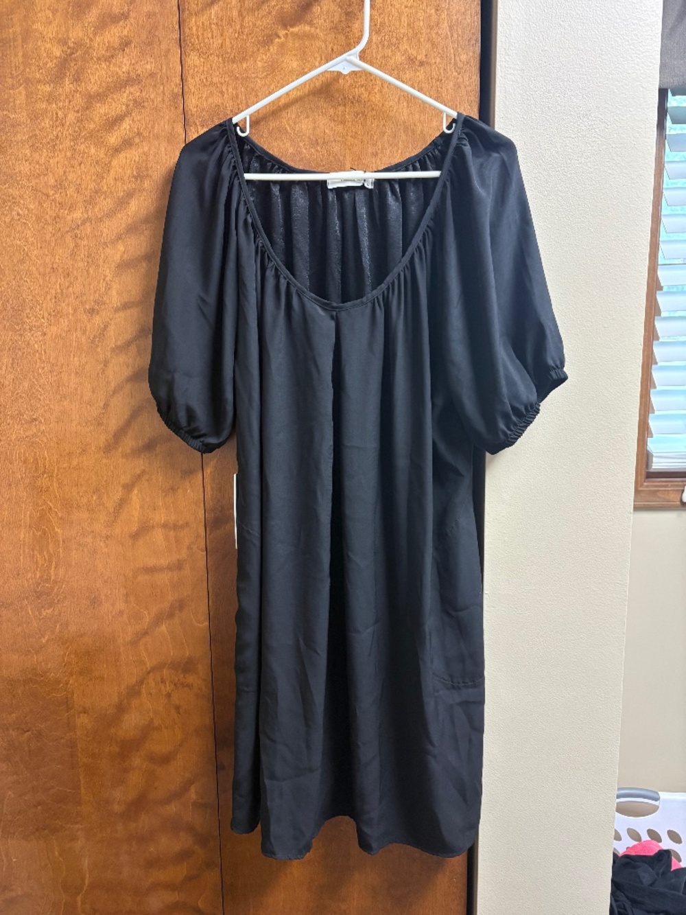 NWT Yana K (Yana Khromova) Black Costa Mesa Mini Dress